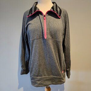 Gently Used Adidas Women’s Climawarm Quarter-Zip Pullover | Size XL | Gray